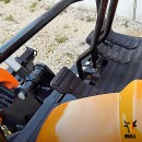 Mini-pelle BULL HT-18-X - Canopie, commandes pieds