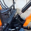 mini pelle bull ht x fleche flexibles interieur bras