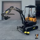 Mini-pelle BULL HT-18-X - Prête pour la livraison
