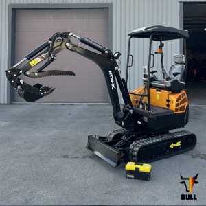 Mini-pelle BULL HT-18-X - Prête pour la livraison